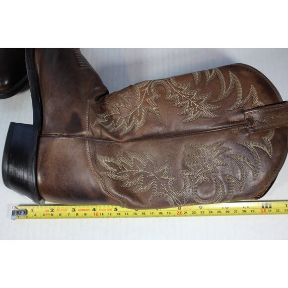 Tony Lama Kango Stallion Western Rodeo Cowboy Boots Mens 8 H920 - Picture 13 of 13